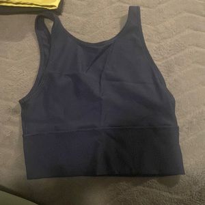 LULULEMON PIVOT TANK NAVY SIZE 8